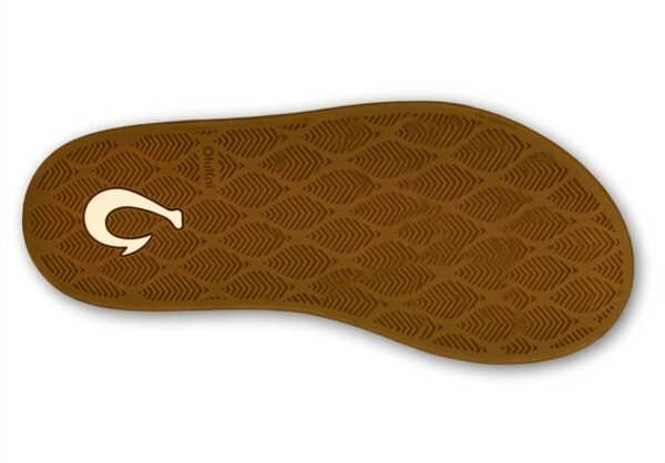 Pantoufles homme OLUKAI Hamani Hulu laine confort peau