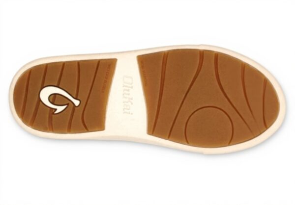 Baskets OluKai Haupu Femme Cuir Confort Talon Amovible