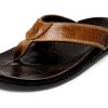 Sandales OLUKAI Hikianalia Homme Cuir Pleine Fleur Confort