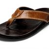 Sandales OLUKAI Hikianalia Homme Cuir Pleine Fleur Confort