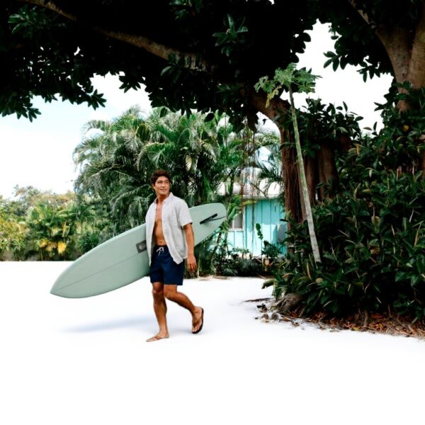 Sandales homme OLUKAI Hikianalia cuir pleine fleur design