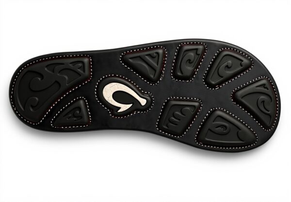 Sandales homme OLUKAI Hikianalia cuir pleine fleur design