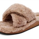 Pantoufles OLUKAI Hila Heu femme peau mouton antidérapantes