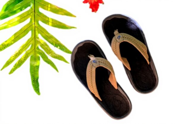 Sandales OluKai Hokua Homme Tan Confort Plage