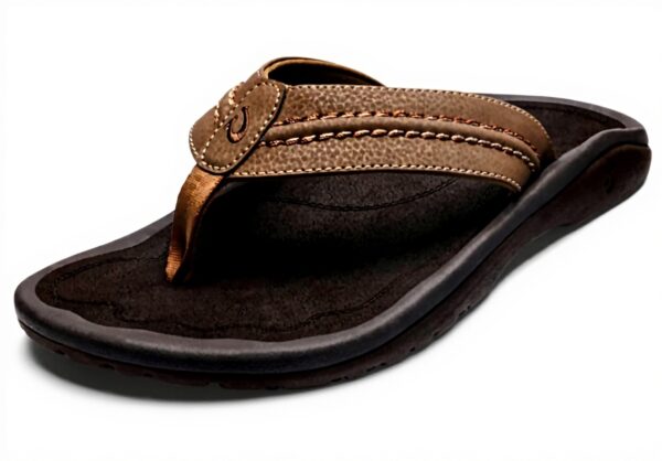 Sandales OluKai Hokua Homme Tan Confort Plage