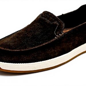 OluKai Kakaha Nia Mocassin Homme Cuir Confortable