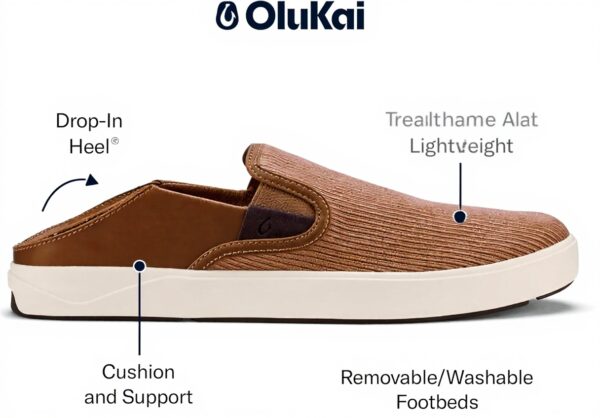 OluKai Laeahi Kapa Basket Homme Confort Respirant