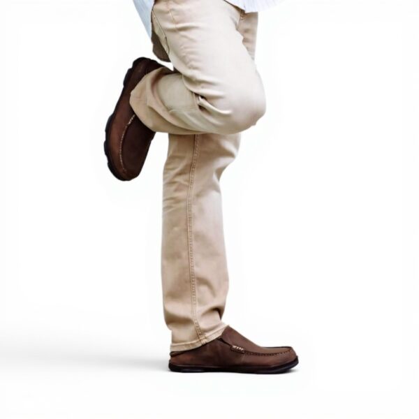 Mocassin OluKai Homme Moloa cuir nubuck semelle anatomique