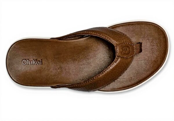 Sandales Olukai Homme Olali Tongues Cuir Confortable