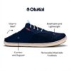 OLUKAI Homme Sneaker Chaussure Bateau Confort Aventure
