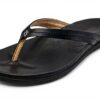 Sandale OLUKAI Honu cuir plage femme confortable