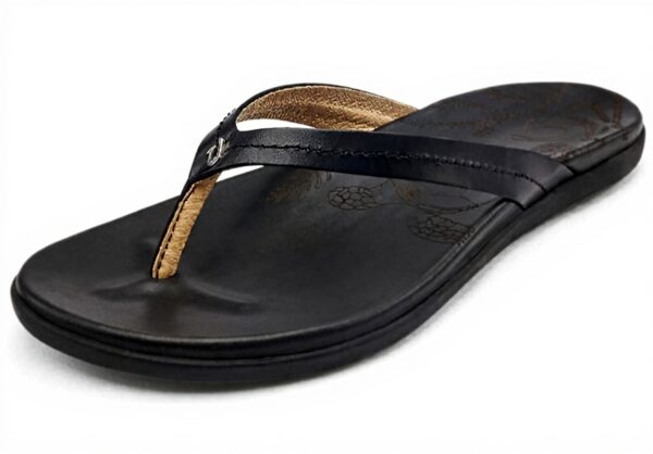 Sandale OLUKAI Honu cuir plage femme confortable