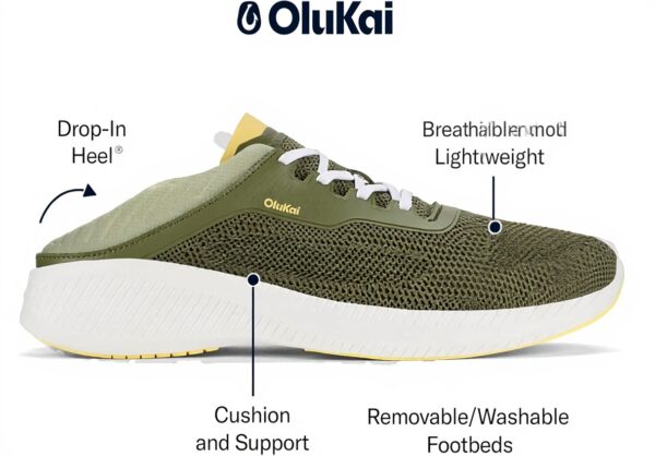 Baskets OLUKAI Island Hopper Homme Tissu Tricoté Confort