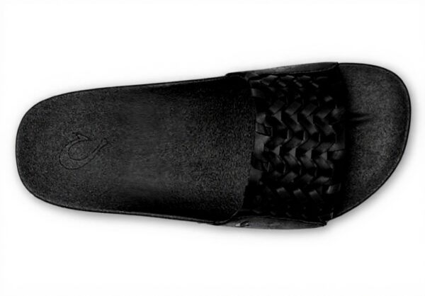 Sandales femme OLUKAI Kamola cuir tissé confort quotidien