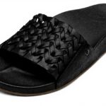 Sandales femme OLUKAI Kamola cuir tissé confort quotidien