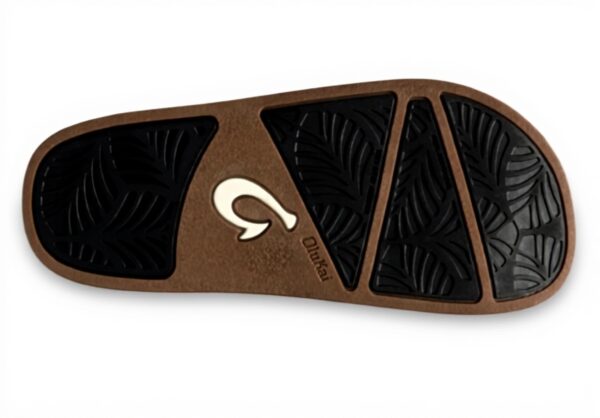 Sandales femme OLUKAI Kamola cuir tissé confort quotidien