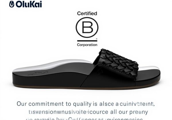 Sandales femme OLUKAI Kamola cuir tissé confort quotidien