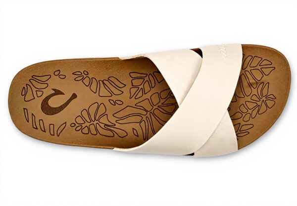 Sandales OLUKAI Kipea Olu cuir supérieur femme décontracté