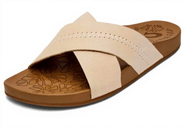Sandales OLUKAI Kipea Olu cuir supérieur femme décontracté