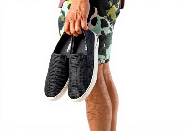 OLUKAI Laeahi Chaussures homme maille respirante confort