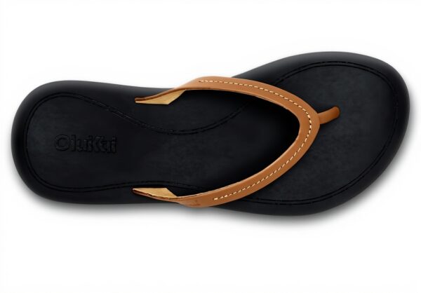 Sandales OLUKAI Lalahi cuir léger maintien voûte plantaire