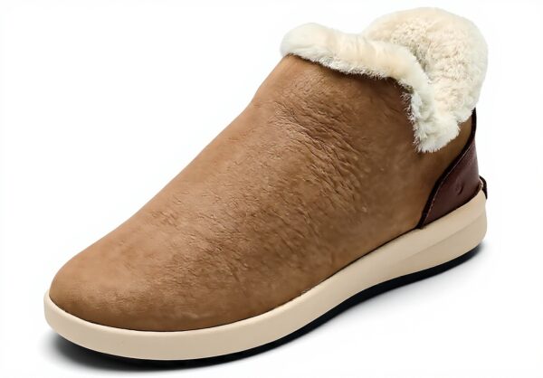 Bottes OLUKAI Malua Hulu cuir nubuck imperméable femme