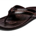 Sandales OLUKAI Mea Ola cuir homme plage confort voûte