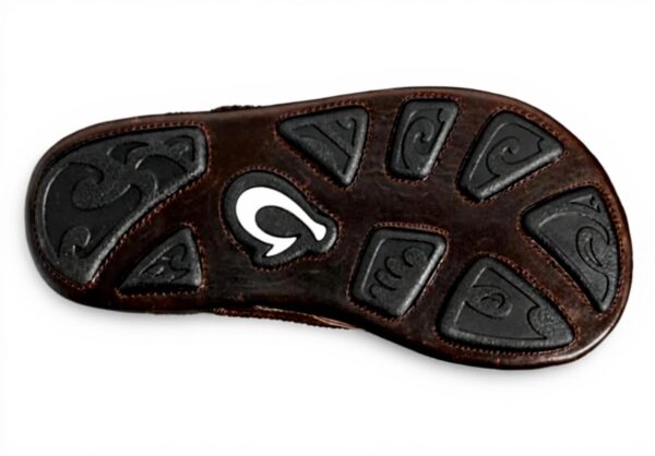 Sandales OLUKAI Mea Ola cuir homme plage confort voûte