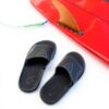 OluKai Nalu Slide Sandal Homme Noir EVA Confortable