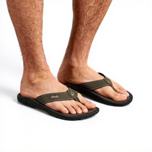 Sandales Olukai Homme Ohana Cuir Synthétique Taille 13