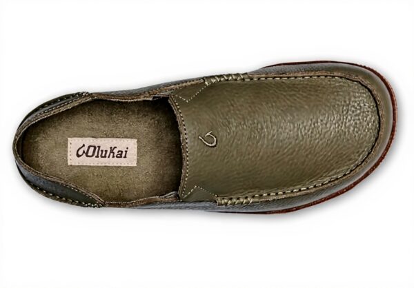 Mocassins OLUKAI Moloa cuir supérieur homme confort