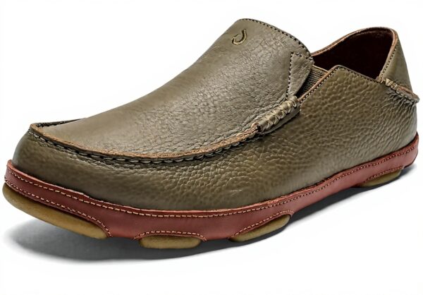 Mocassins OLUKAI Moloa cuir supérieur homme confort