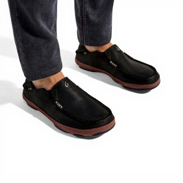 Chaussures à enfiler homme OLUKAI cuir nubuck confortable