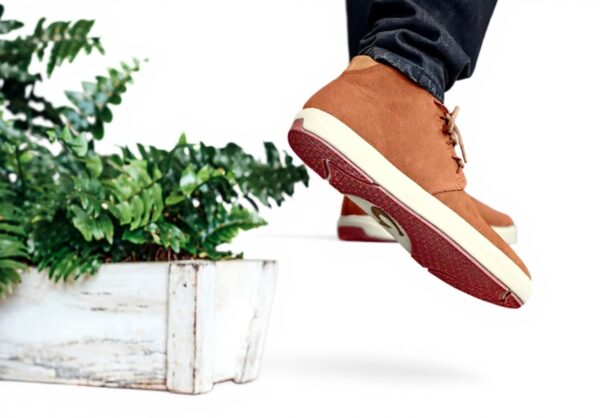 Bottes imperméables homme Olukai Nana Hele cuir semelle