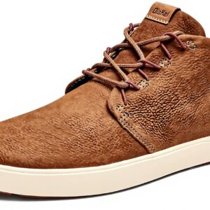 Bottes imperméables homme Olukai Nana Hele cuir semelle