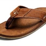 Sandales homme OLUKAI Nui cuir pleine fleur confortable