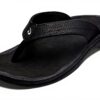 Sandales Olukai Ohana Femme Noir Confortables Résistantes