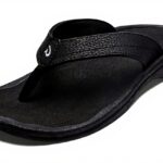 Sandales Olukai Ohana Femme Noir Confortables Résistantes