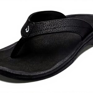 Sandales Olukai Ohana Femme Noir Confortables Résistantes