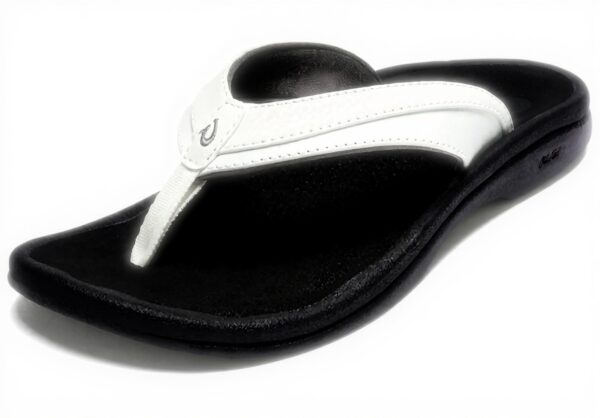 OLUKAI Ohana Sandales Femme Noir Marron Confort EVA