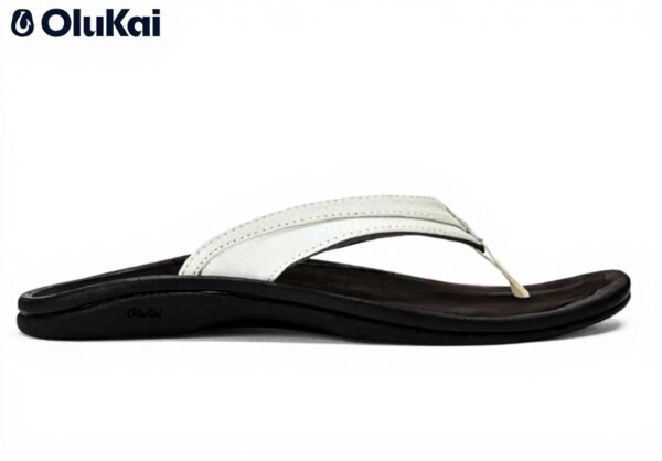 OLUKAI Ohana Sandales Femme Noir Marron Confort EVA