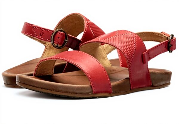 Sandales OluKai Hiona Pai Femme Cuir Paprika Tan