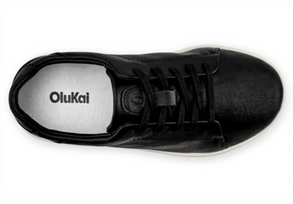 Baskets en cuir OLUKAI Pehuea Li Ili confort talon tombant