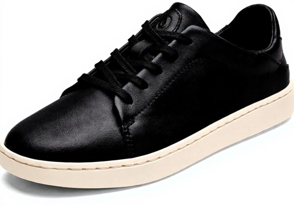 Baskets en cuir OLUKAI Pehuea Li Ili confort talon tombant