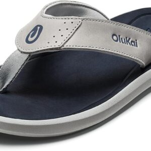 Sandales OLUKAI Pili cuir homme élégantes imperméables-0