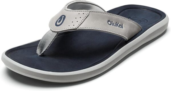 Sandales OLUKAI Pili cuir homme élégantes imperméables-0