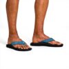 Sandales Olukai Ohana Homme Bleu Noir Confortables
