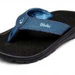 Sandales Olukai Ohana Homme Bleu Noir Confortables