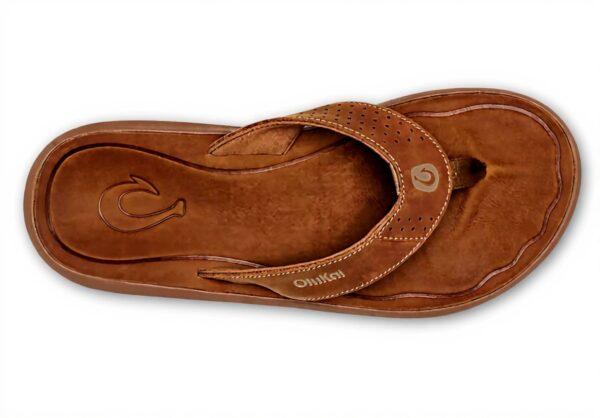 Sandales OLUKAI Pili homme cuir imperméable confort