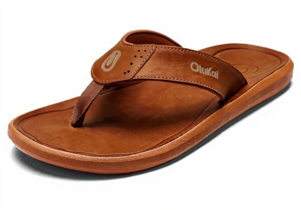 Sandales OLUKAI Pili homme cuir imperméable confort